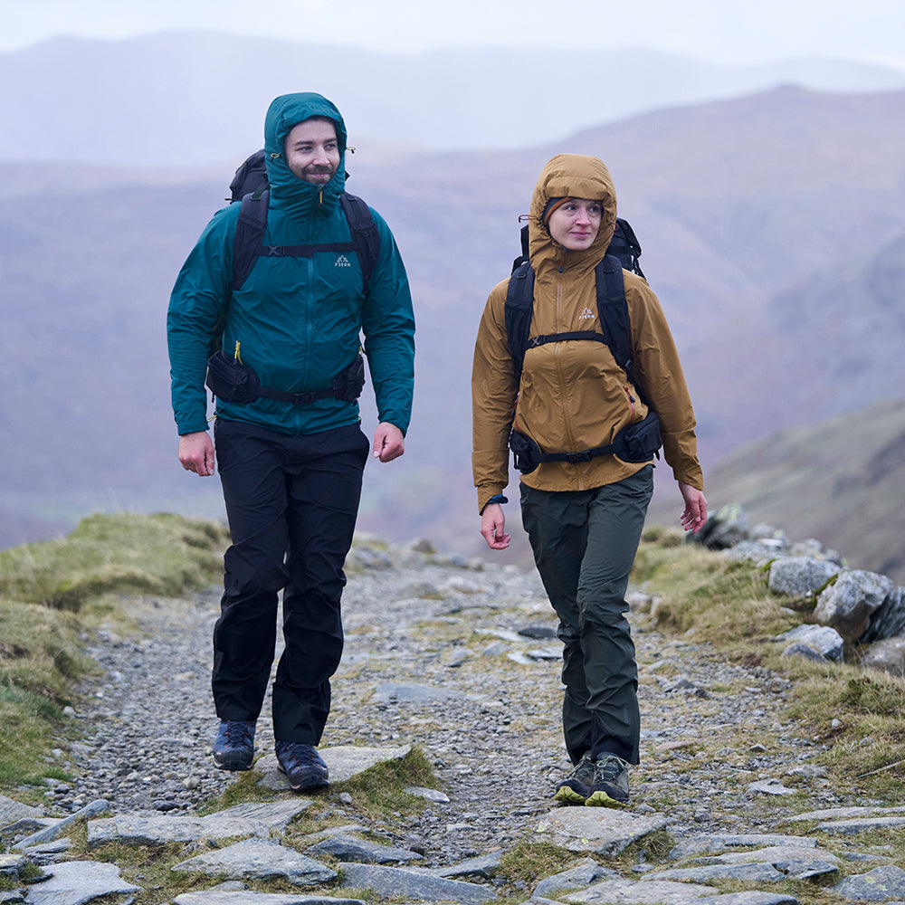 Mens Aventyr 2.5L Waterproof Packable Jacket (Poseidon)