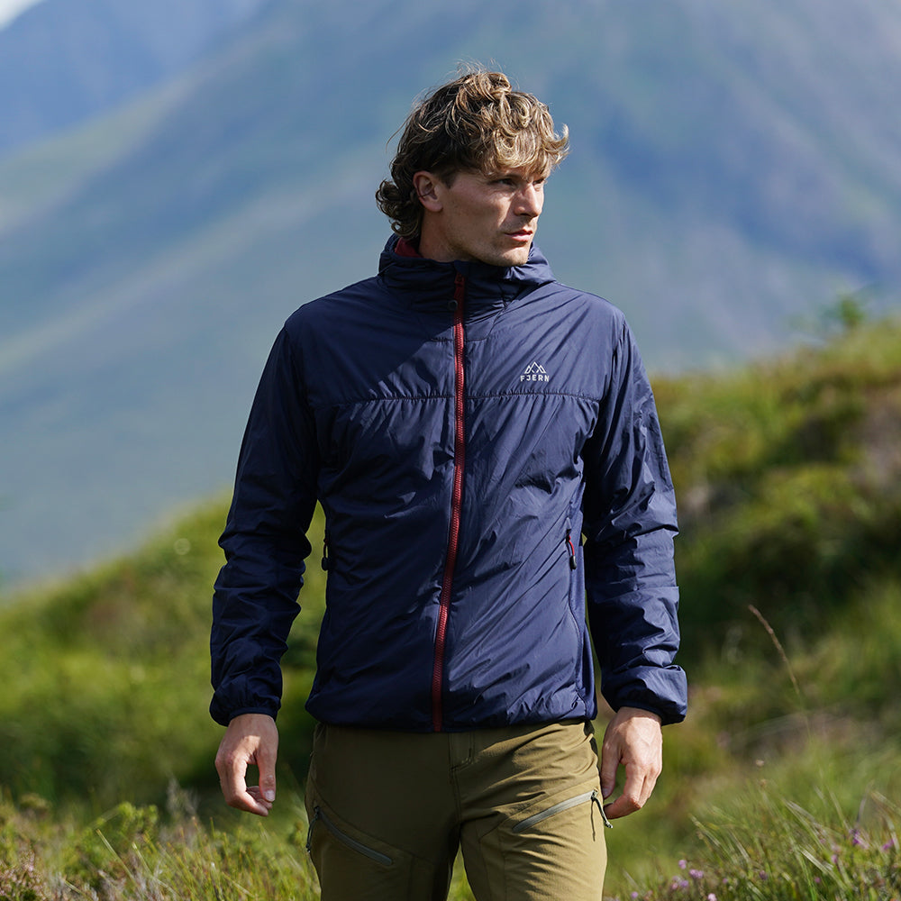 Fjern Mens Breen II Active Jacket (Navy/Rust)