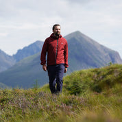 Fjern Mens Breen II Active Jacket (Rust/Charcoal)