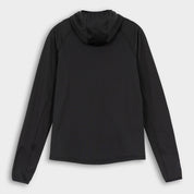 Mens Bresprekk II Hooded Full Zip Grid Fleece (Black/Storm)