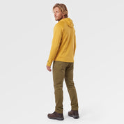 Mens Bresprekk II Hooded Full Zip Grid Fleece (Harvest Gold/Poseidon) ✦AI