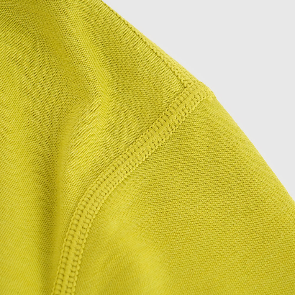 Mens Camping Merino Blend T-Shirt (Lime/Petrol)