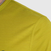 Mens Camping Merino Blend T-Shirt (Lime/Petrol)