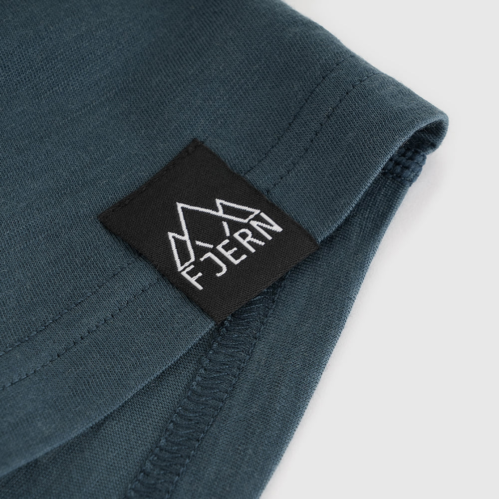 Mens Camping Merino Blend T-Shirt (Orion Blue/Mineral Blue)