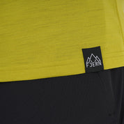 Mens Catch The Wild Merino Blend T-Shirt (Lime/Petrol)
