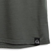 Mens Catch The Wild Merino Blend T-Shirt (Urban Chic/Lime)