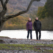 Fjern Mens Eldfjall Waterproof Down Jacket (Black/Storm)