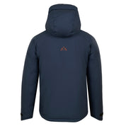 Fjern Mens Eldfjall Waterproof Down Jacket (Navy/Rust)