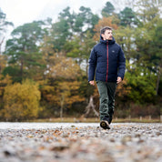 Fjern Mens Eldfjall Waterproof Down Jacket (Navy/Rust)