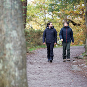 Fjern Mens Eldfjall Waterproof Down Jacket (Navy/Rust)