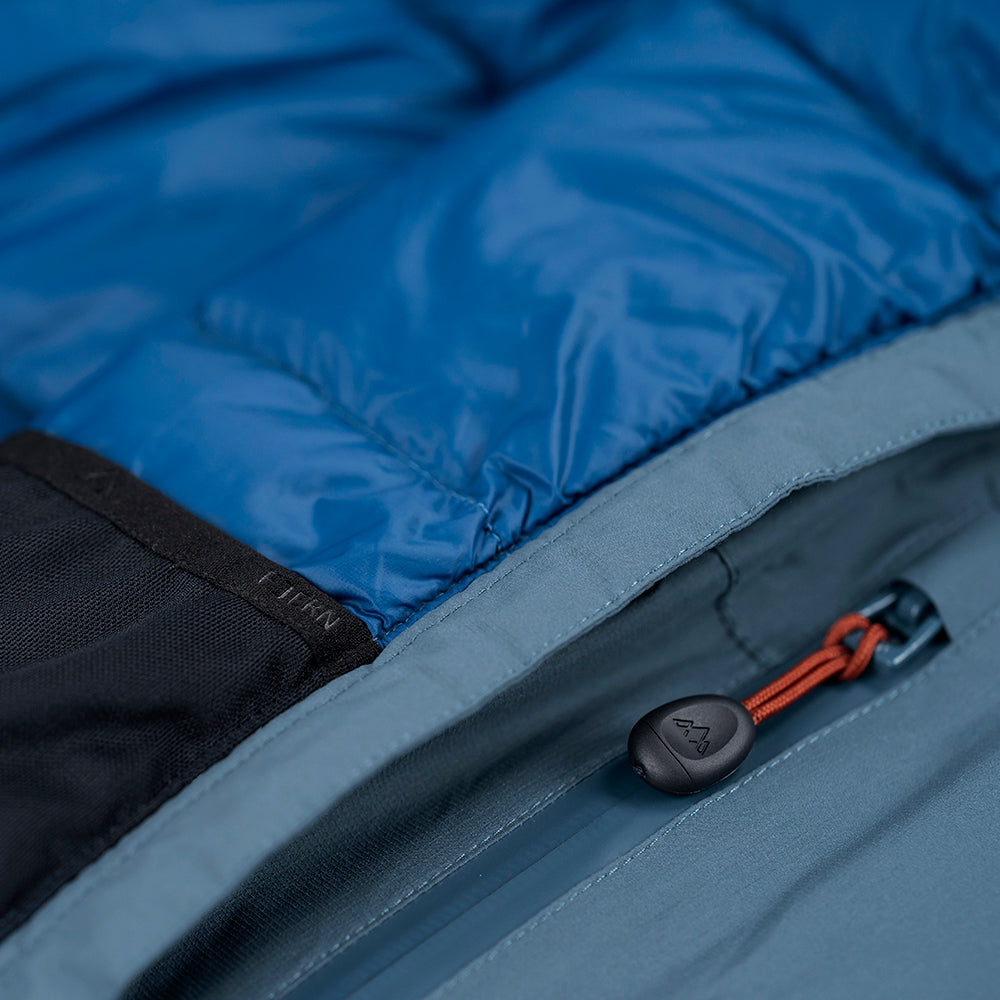 Fjern Mens Eldfjall Waterproof Down Jacket (Orion Blue/Poseidon)