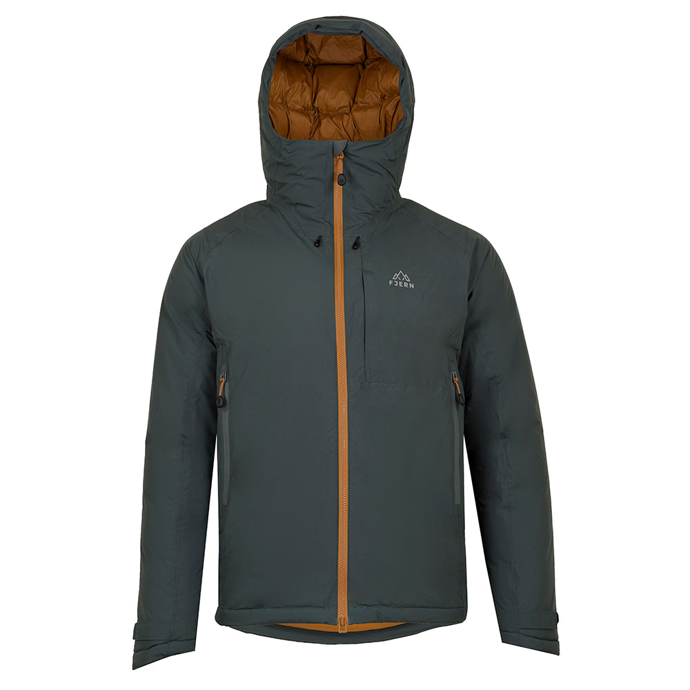 Fjern Mens Eldfjall Waterproof Down Jacket (Urban Chic/Mustard)