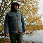 Fjern Mens Eldfjall Waterproof Down Jacket (Urban Chic/Mustard)