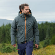 Fjern Mens Eldfjall Waterproof Down Jacket (Urban Chic/Mustard)