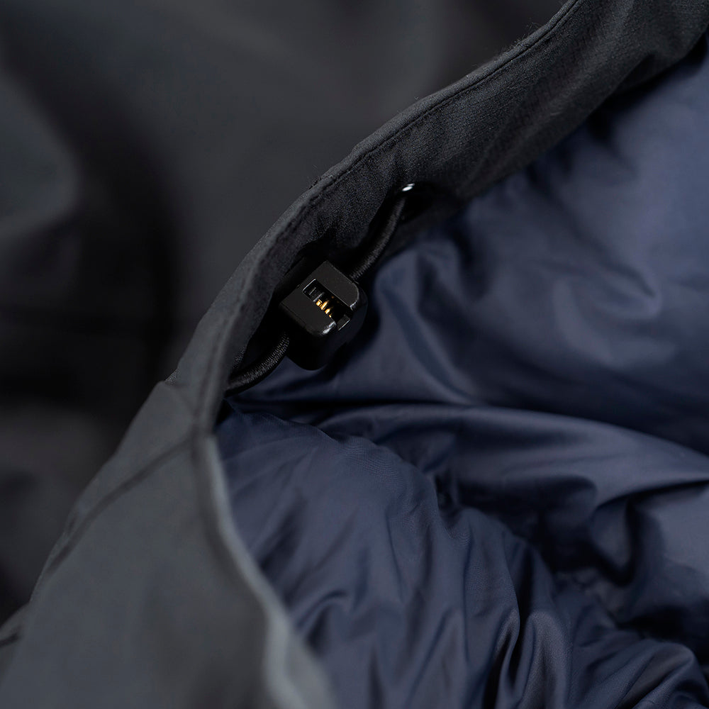 Fjern Mens Eldfjall Waterproof Down Parka (Black/Storm)