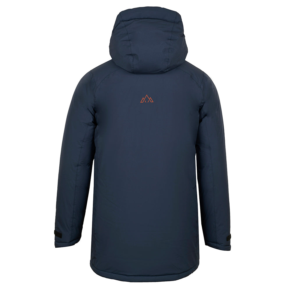 Fjern Mens Eldfjall Waterproof Down Parka (Navy/Rust)