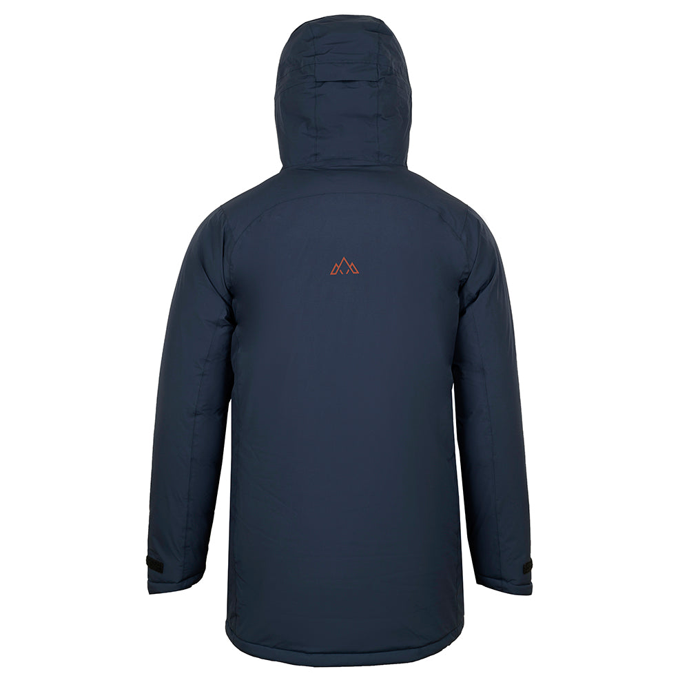 Fjern Mens Eldfjall Waterproof Down Parka (Navy/Rust)