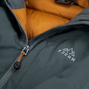 Fjern Mens Eldfjall Waterproof Down Parka (Urban Chic/Mustard)