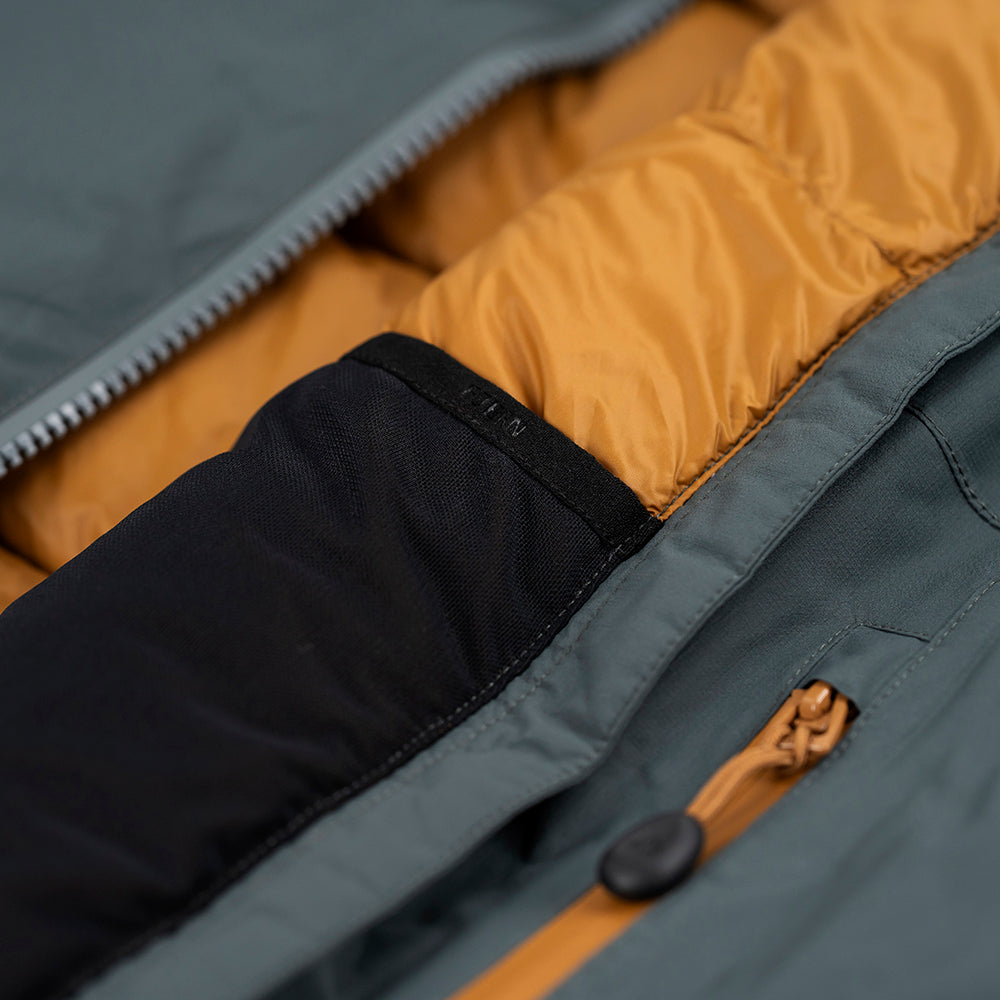 Fjern Mens Eldfjall Waterproof Down Parka (Urban Chic/Mustard)