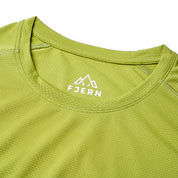 Mens Fjall LS Crew T-Shirt (Lime)