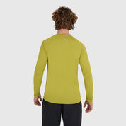 Mens Fjall LS Crew T-Shirt (Lime)