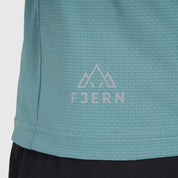 Mens Fjall LS Crew T-Shirt (Mineral Blue)