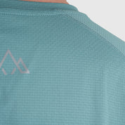 Mens Fjall LS Crew T-Shirt (Mineral Blue)