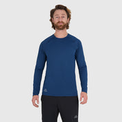 Mens Fjall LS Crew T-Shirt (Poseidon)