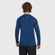 Mens Fjall LS Crew T-Shirt (Poseidon)