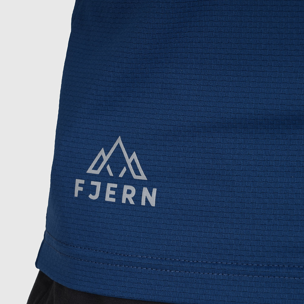 Mens Fjall LS Crew T-Shirt (Poseidon)