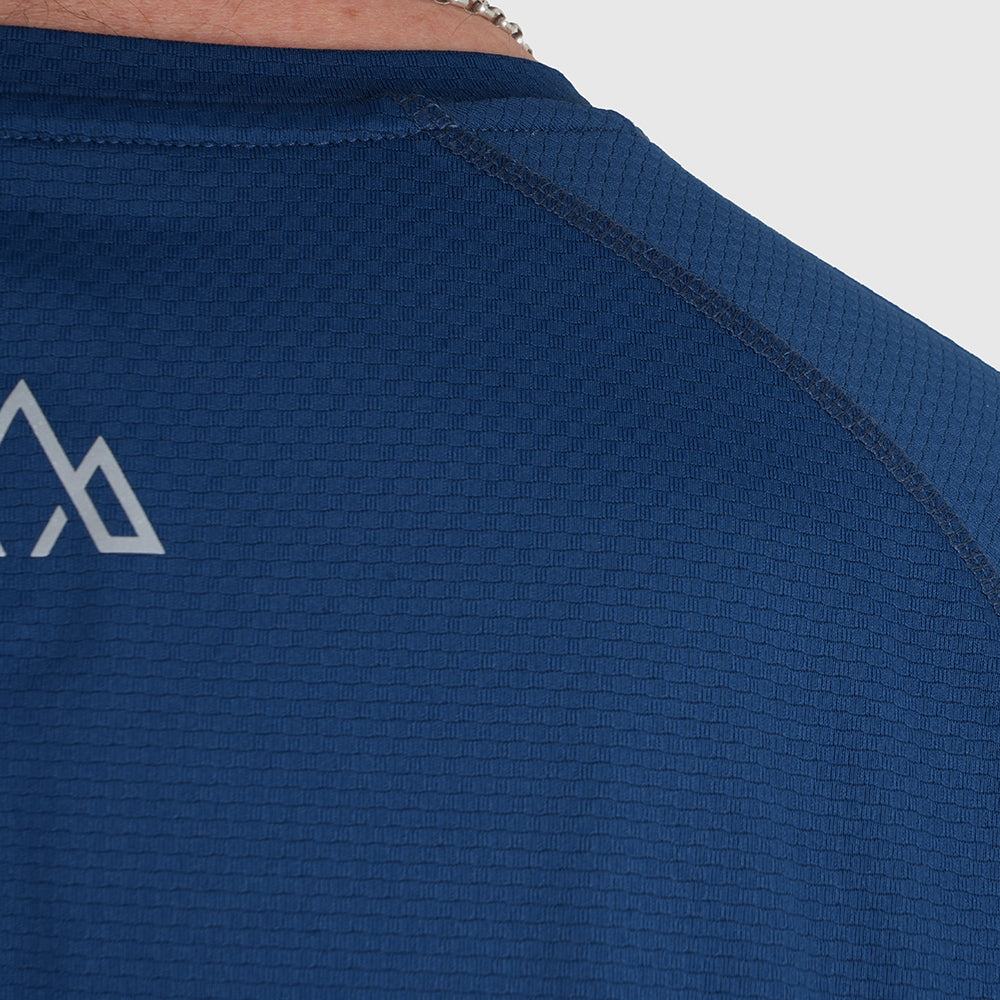 Mens Fjall LS Crew T-Shirt (Poseidon)