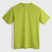 Mens Fjall Crew T-Shirt (Lime)