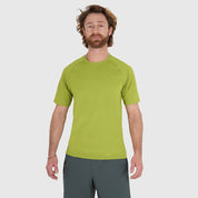Mens Fjall Crew T-Shirt (Lime)