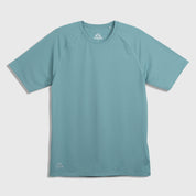 Mens Fjall Crew T-Shirt (Mineral Blue)