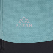 Mens Fjall Crew T-Shirt (Mineral Blue)