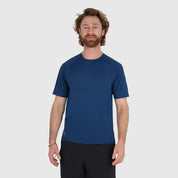 Mens Fjall Crew T-Shirt (Poseidon)