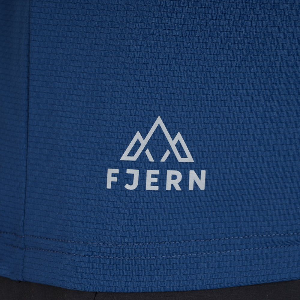 Mens Fjall Crew T-Shirt (Poseidon)