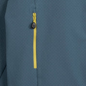 Mens Fjälltopp Tech Hooded Jacket (Orion Blue/Lime)