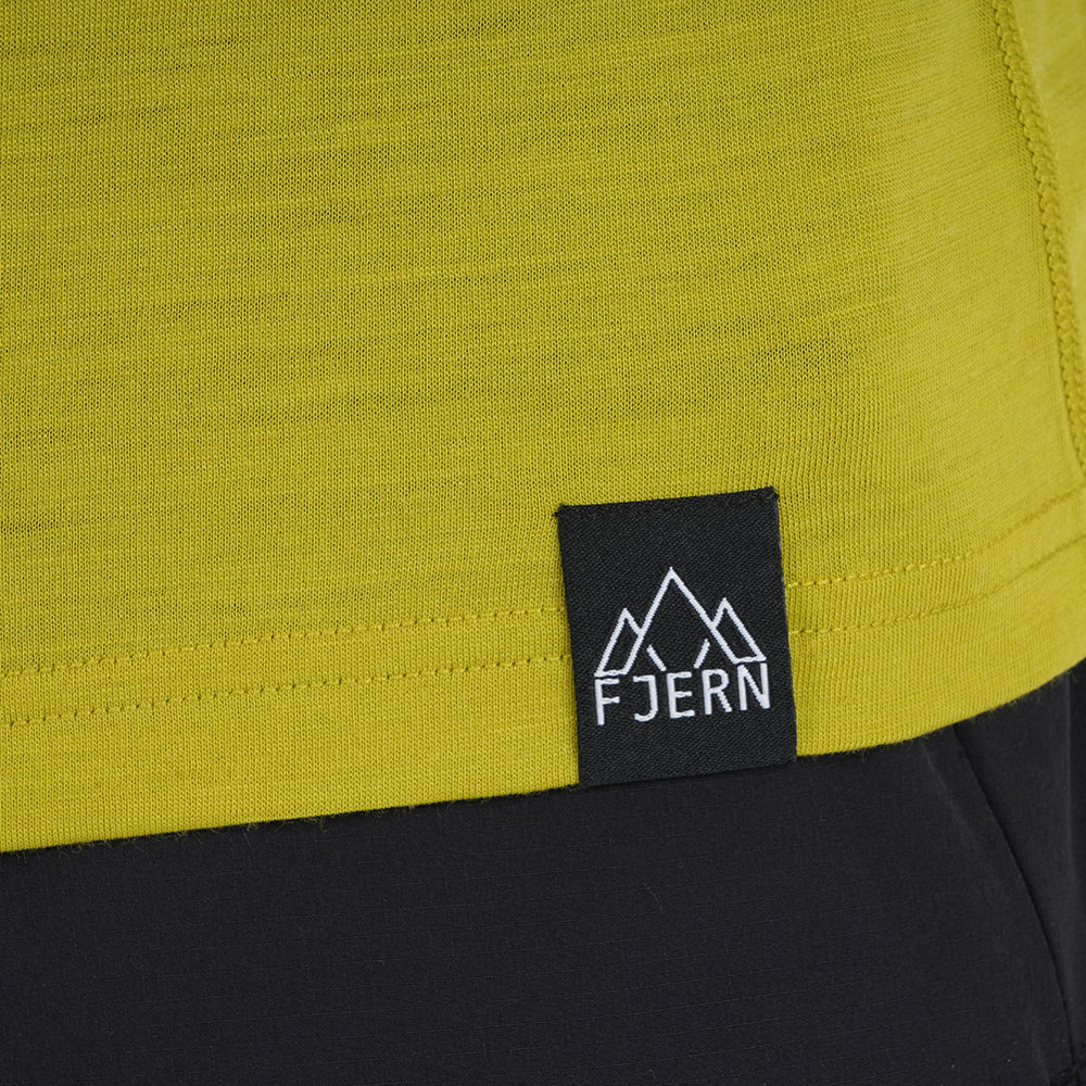 Mens Henge Merino Blend T-Shirt (Lime)