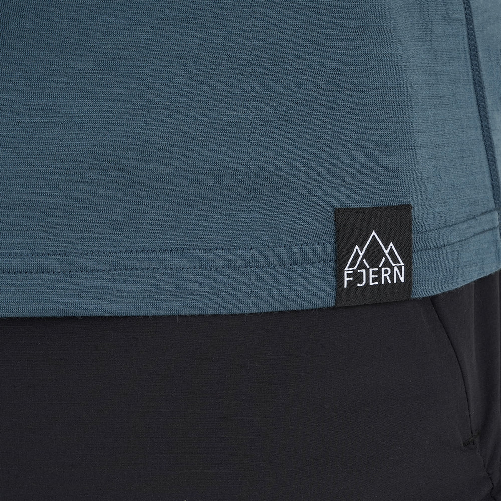 Mens Henge Merino Blend T-Shirt (Orion Blue)