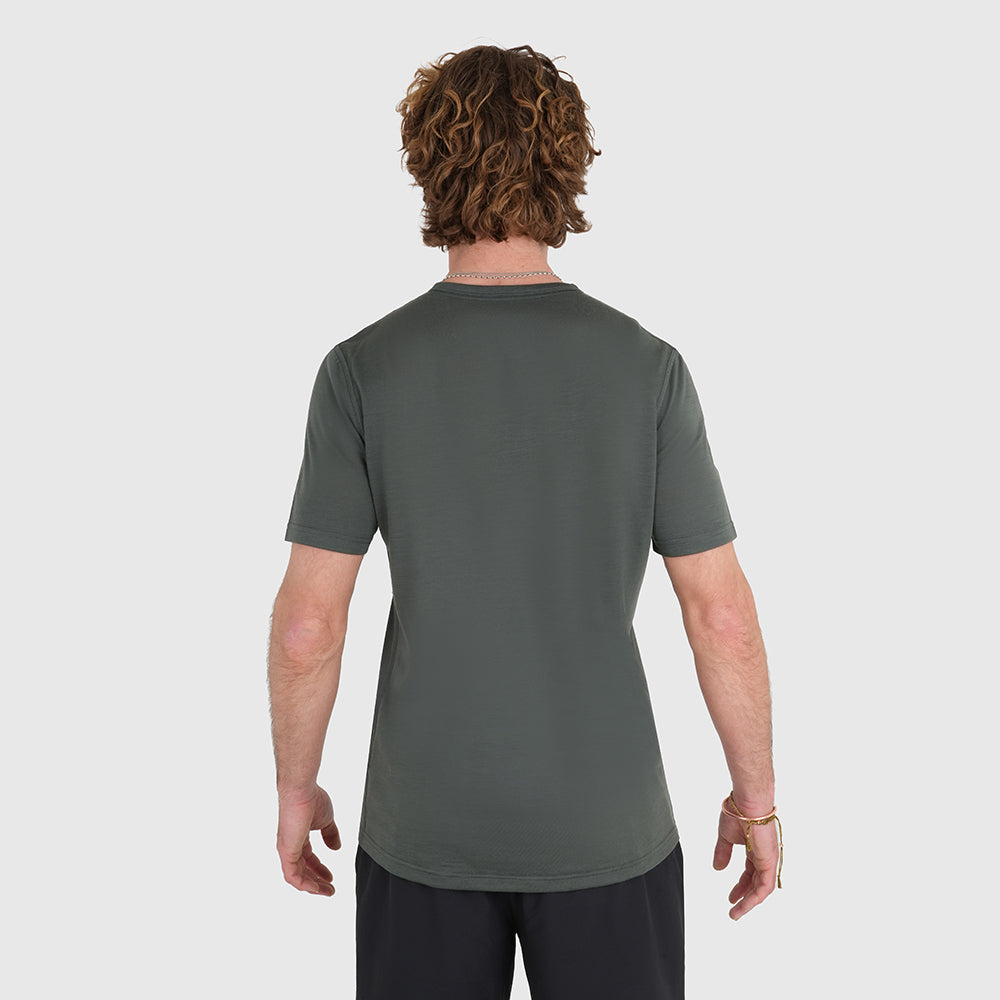 Mens Henge Merino Blend T-Shirt (Urban Chic)