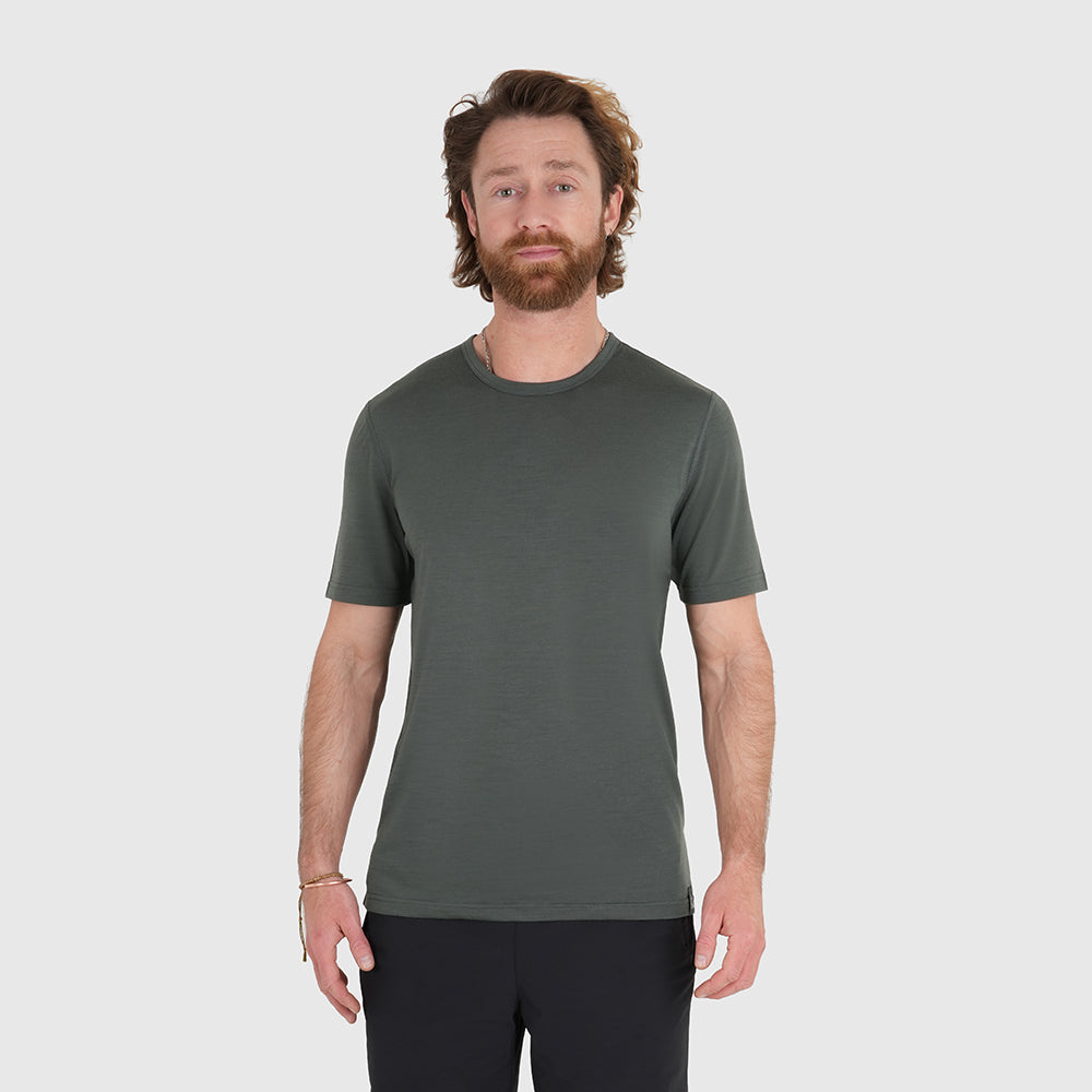 Mens Henge Merino Blend T-Shirt (Urban Chic)