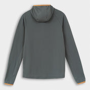 Mens Klifra Light Grid Fleece Hoodie (Urban Chic/Mustard)