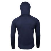 Fjern Mens Klifra Light Grid Fleece Pullover (Navy/Moss)