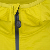 Mens Klifra Hooded Full Zip Light Grid Fleece (Lime/Storm)