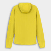 Mens Klifra Hooded Full Zip Light Grid Fleece (Lime/Storm)
