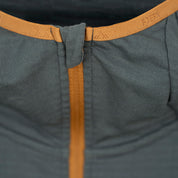 Mens Klifra Hooded Full Zip Light Grid Fleece (Urban Chic/Mustard)