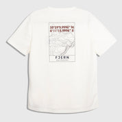 Mens Preikestolen Merino Blend T-Shirt (Chalk/Navy)