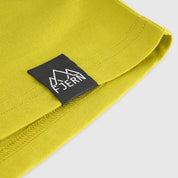 Mens Roundel Merino Blend T-Shirt (Lime/Petrol)