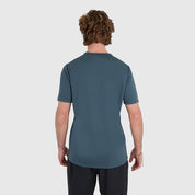 Mens Roundel Merino Blend T-Shirt (Orion Blue/Mineral Blue)